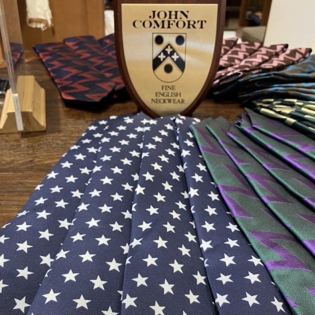 JOHN COMFORT スター柄 BEAMSF原宿店限定 JOHN COMFORT スター柄 ネクタイ 星柄 - メルカリ