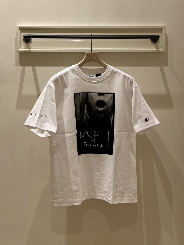 本日発売！Champion for BEAMS × SONIC YOUTH 別注 のプリント T