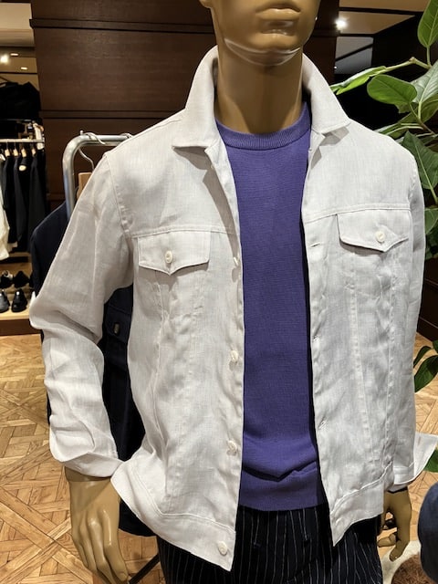 GUY ROVER ビームス別注 リネンシャツジャケット GUY ROVER＞ミリタリーシャツジャケット｜ビームス ライフ 横浜