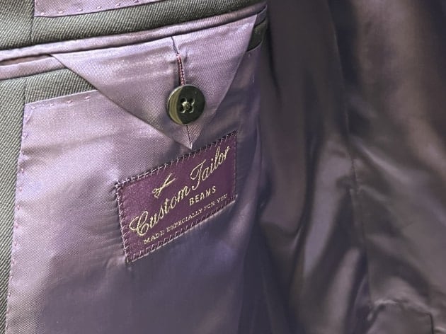 Custom Tailor BEAMS＞ オーダーいただいたブレザーの仕上がり