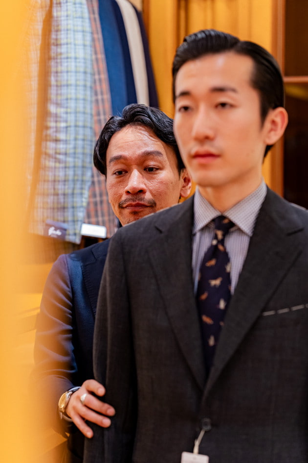 新入社員園田の初スーツ購入に密着取材しました。｜ビームス ライフ