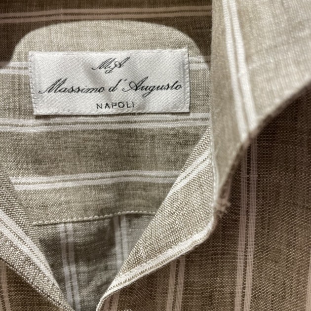 ＜Massimo d`Augsto＞STRIPE CAPLI