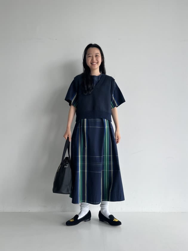 BEAMS WOMEN｜【1/10再値下げ】ボーイ ビッグタータン スカート