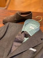 BEAMS F（ビームスF）Seaward & Stearn / ドット柄 ジャカード