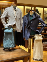 ＜BEAMS F＞シアサッカージャケットコーディネート