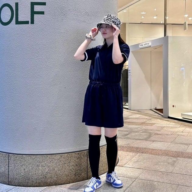 Malbon ポロシャツ＆スカート セット ゴルフ女子に人気⛳ 春夏爽やかコーデ malbonコーデがかわいい✨ 素敵なゴルフ女子🏌️‍♀️素敵な