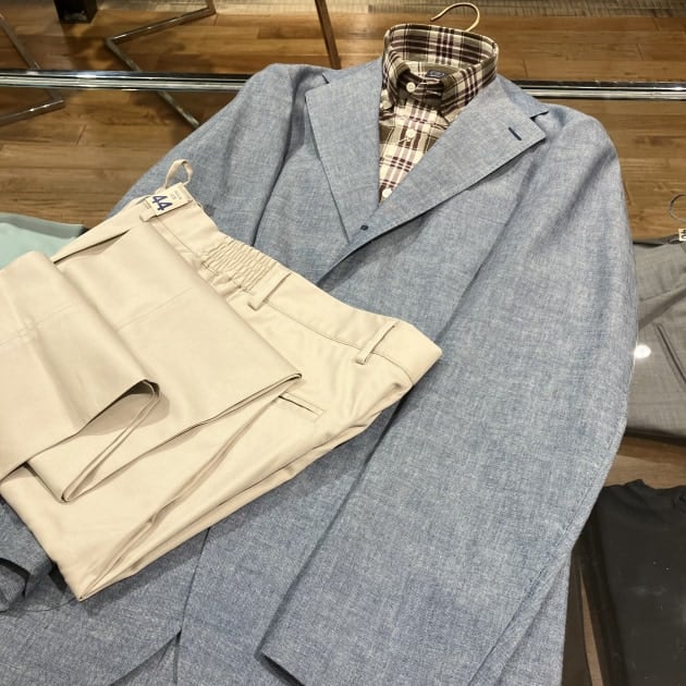 BEAMS F＞NEW EASY シャンブレージャケット｜ビームス 立川｜BEAMS