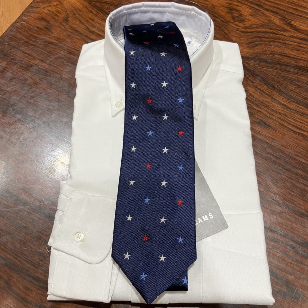 23SS✨XL相当 ビームスエフ イージーシアサッカージャケット 紺 52