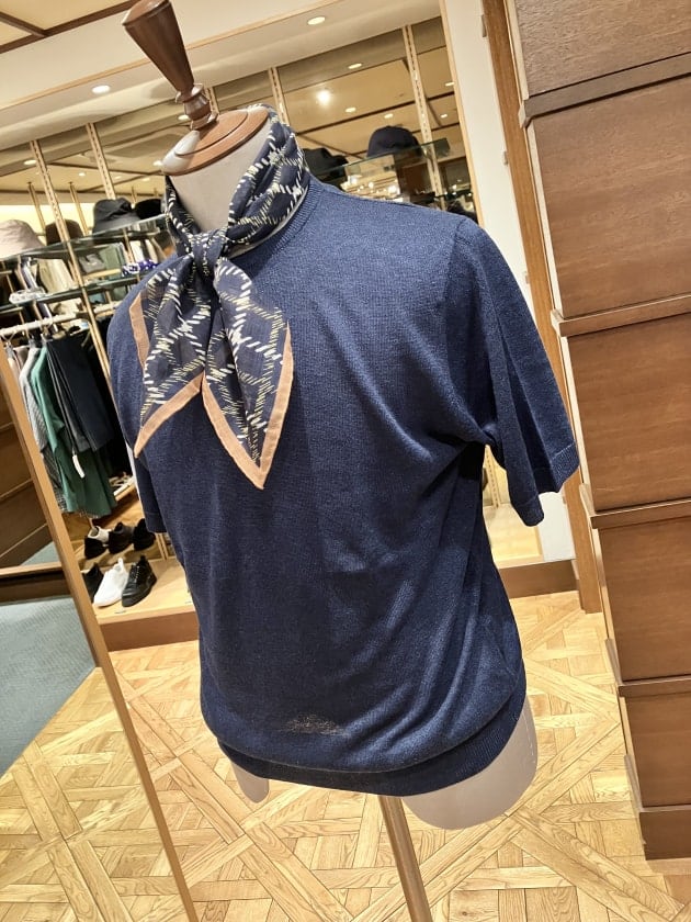 君たちはどうひじ出すか＜MORGANO＞リネンニット