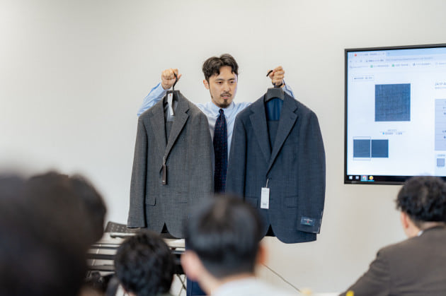 ブリッラペルイルグスト BEAMS ネイビー無地ツイル柄46 24170223015_C_1.jpg