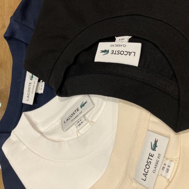 ＜LACOSTE＞クルーネックTシャツ