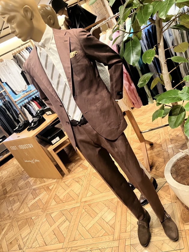 BEAMS F オリジナル　コットンリネンスーツ　46 BEAMS F オリジナル コットンリネンスーツ 46 BEAMS F＞コットン