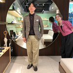 BEAMS F（ビームスF）BERNARD ZINS / フレスコ 2プリーツ ワイド