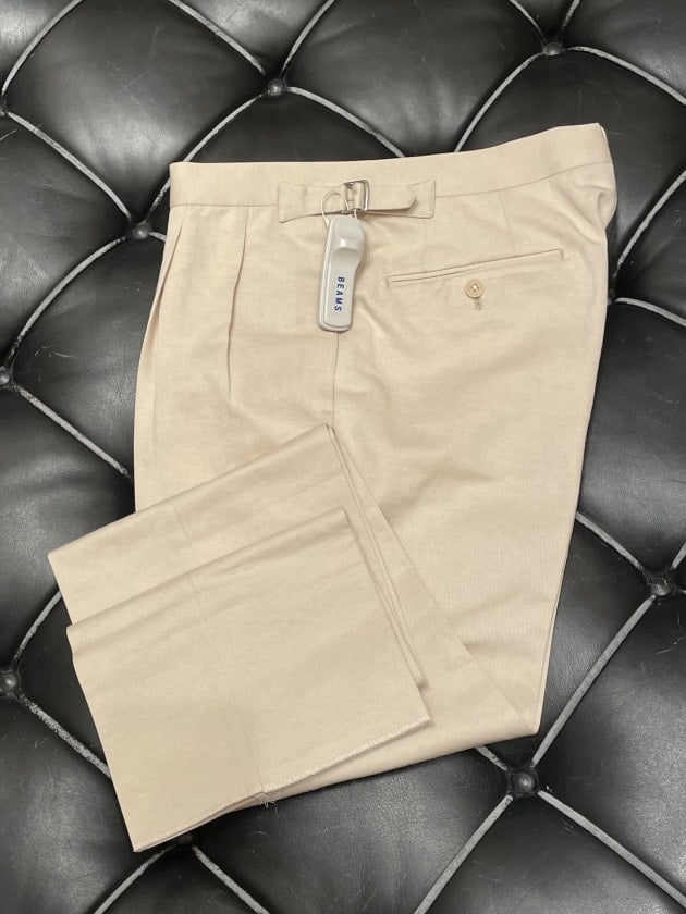 BEAMS F＞SIDE ADJUSTER PANTS｜ビームス ライフ 横浜｜BEAMS