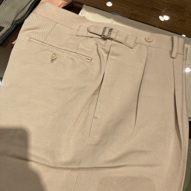 BEAMS F＞コットンリネンワイドスラックス｜ビームス 立川｜BEAMS