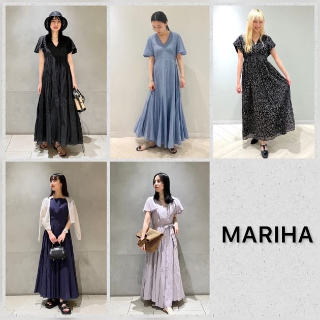 袖有り＜MARIHA＞ラインナップ、ご紹介します！