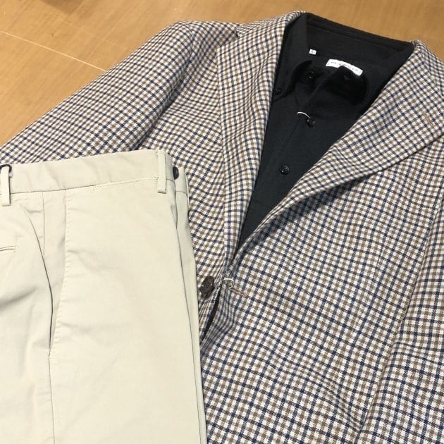 【試着のみ】ビームスF リングヂャケット リネンウールジャケット 50 BEAMS F＞リングヂャケット製オリジナルジャケット：新人の見事