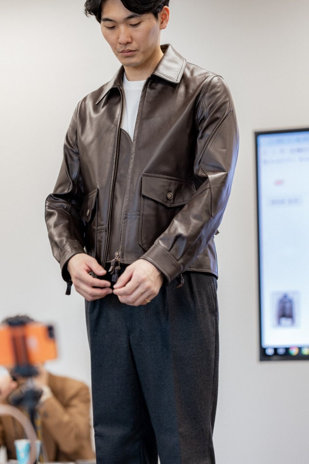 BEAMS レザーブルゾン 2024 AW BEAMS F ＞2024年秋冬ラインナップで気