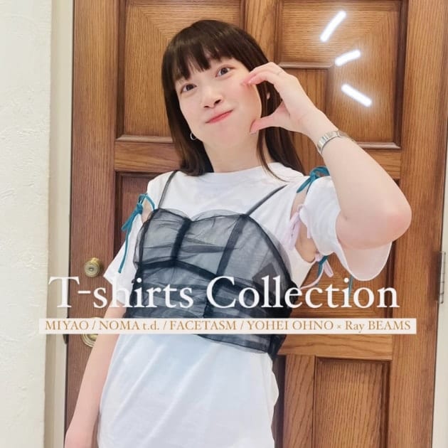 【〈T-shirts Collection〉の季節が到来‼︎】