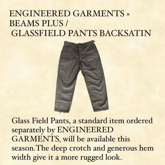 Engineered Garments】5月のナイスバイ！【J. Crew】｜ビームス 奈良