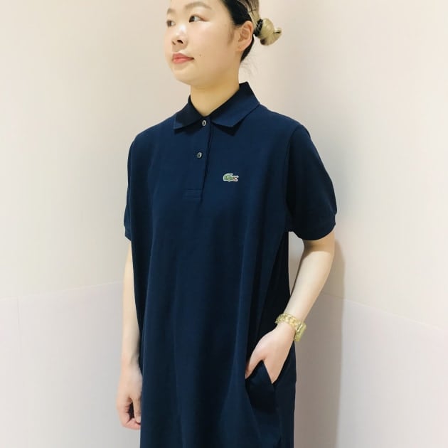 夏の主役に是非！」《LACOSTE》別注ピケドレスのご紹介