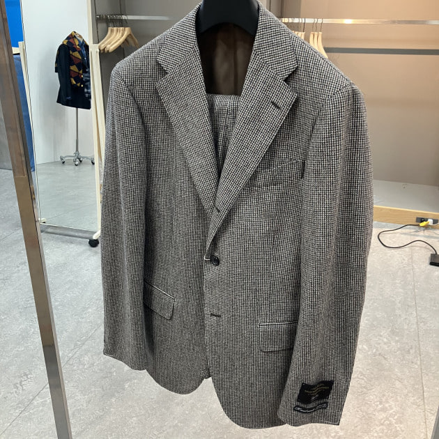 2024秋冬商品 ご紹介ブログ④ ＜BEAMS F＞HANDMADE チェックスーツ｜ビームス 立川｜BEAMS