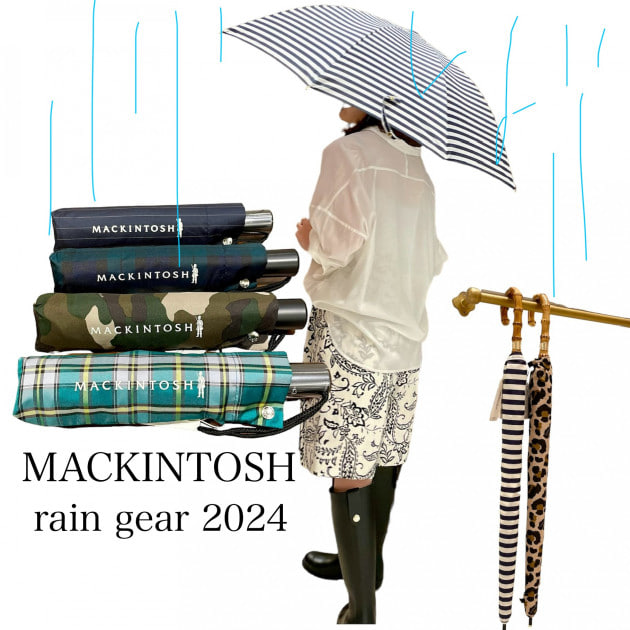 雨の日も気分を上げて《MACKINTOSH》①｜ビームス ハウス なんば｜BEAMS