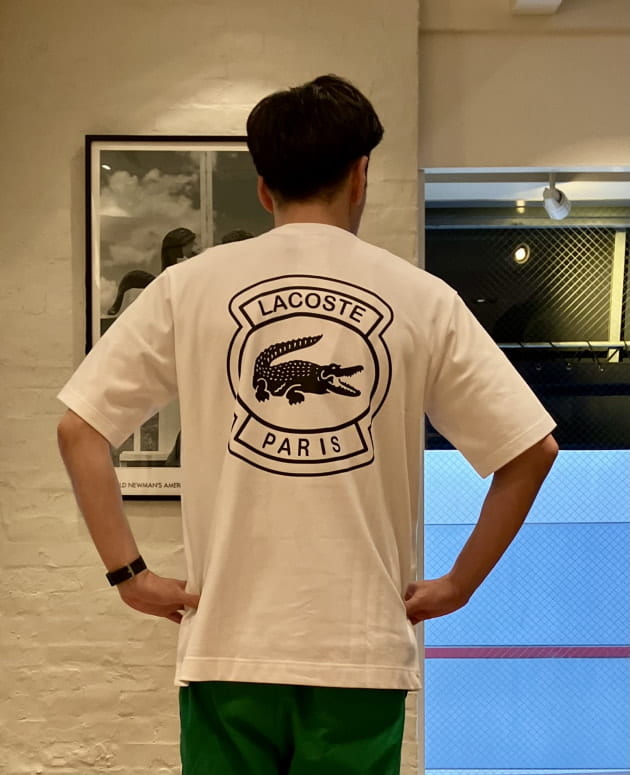 【ラコステ】Tシャツもイカしてます！