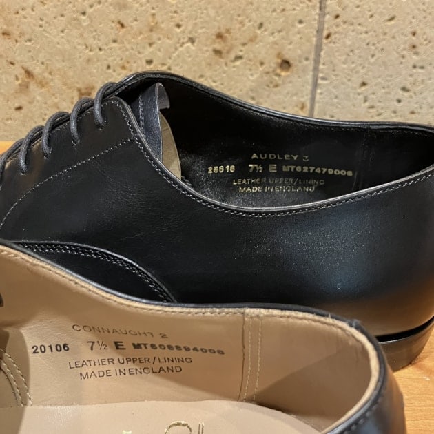 新作＜CROCKETT&JONES＞ AUDLEY3