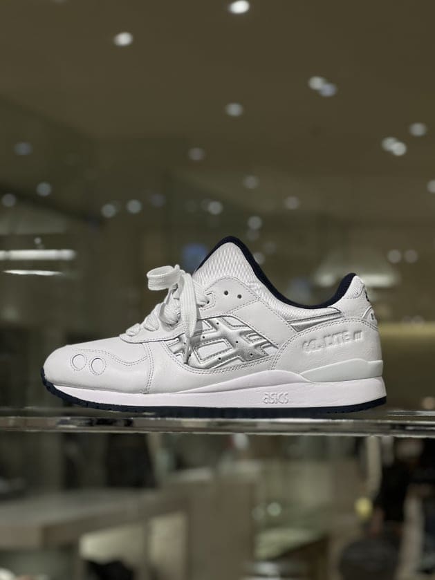 29.5cm GEL-LYTE III × BEAMS asics ビームス ASICS sports style shoes GEL-LYTE III × BEAMS 1203A521 White⁄Pure