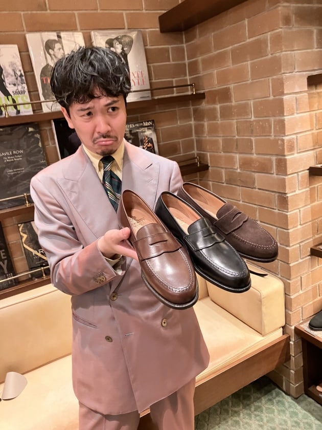 あの娘ぼくが＜CROCKETT & JONES＞値上げ前に買ったらどんな顔するだろう