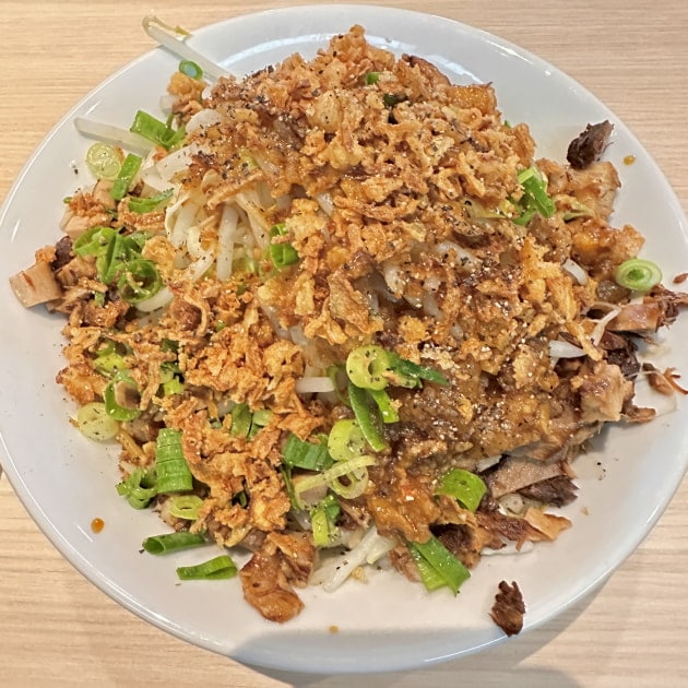 オバんです。 “ 汁なし醤油 ” vol.277