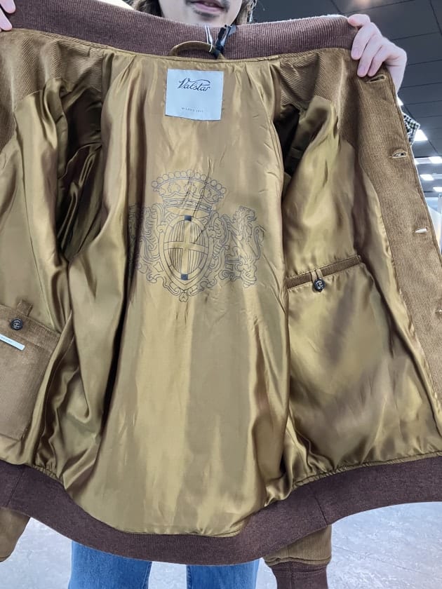 VALSTAR〉2024秋冬シーズンのドライビングブルゾンはコーデュロイで