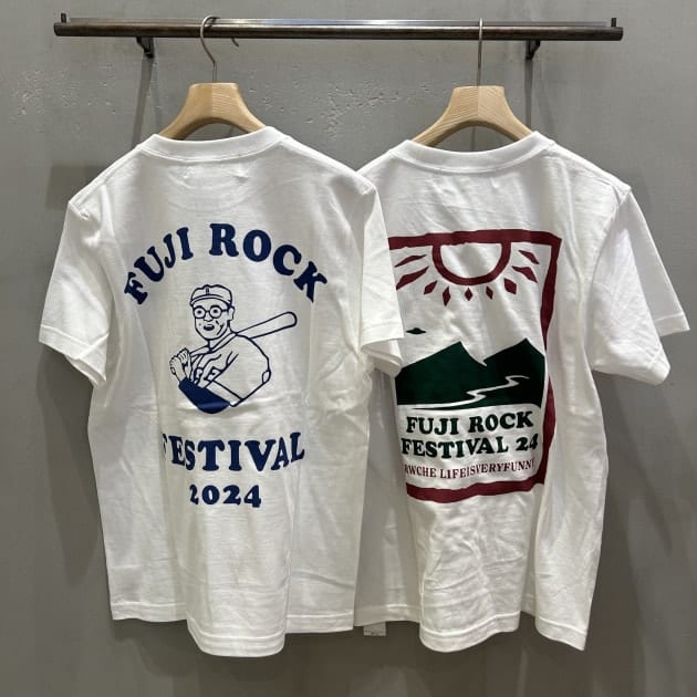 今年もあります！〈FUJI ROCK FESTIVAL'24〉Tシャツ！｜ビームス