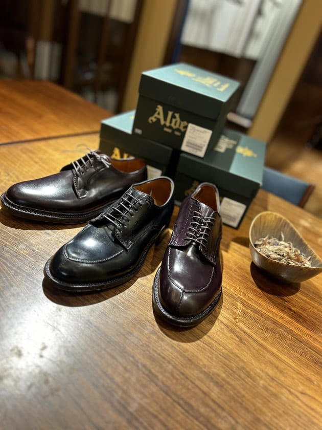 この靴を磨くのは貴方＜ALDEN＞コードヴァンVチップ&プレーントウ｜ビームス 銀座｜BEAMS