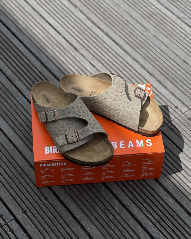 BIRKENSTOCK × BEAMS】アッパーの『BONE PATTERN』が目を惹くスペシャルアイテム！！｜ビームス 奈良｜BEAMS