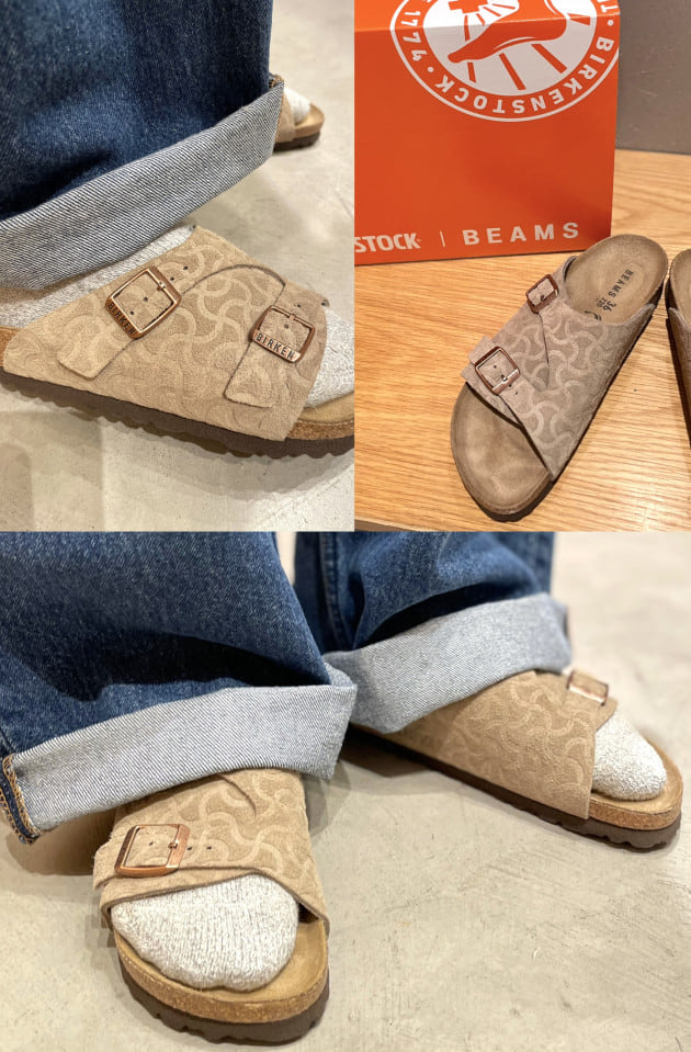 夏本番に向けて〜〈BIRKENSTOCK × BEAMS〉別注 Zurich BONE PATTERN｜ビームス 川崎｜BEAMS