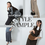 24AW Demi-Luxe BEAMS Style Sample -pre fall-