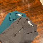 SALE ITEMS〈JOHN SMEDLEY〉border knitted polo
