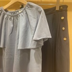 ボリュームのある袖が特徴的♪