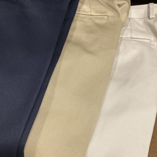SALE ITEM】＜BEAMS F＞コットンツイル 1プリーツスラックス