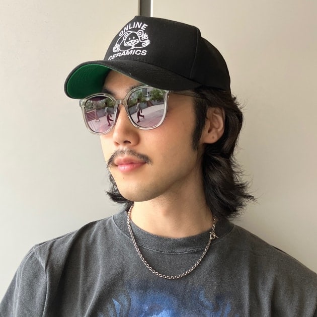 TAXI　BEAMS NEW. maya サングラス ゴールド　グレー BEAMS（ビームス）NEW. / MAYA（ファッション雑貨 サングラス