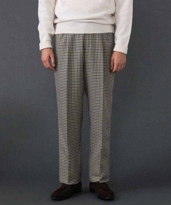 2024秋冬ご紹介ブログ15 ＜ORTELO＞ガンクラブチェックスラックス