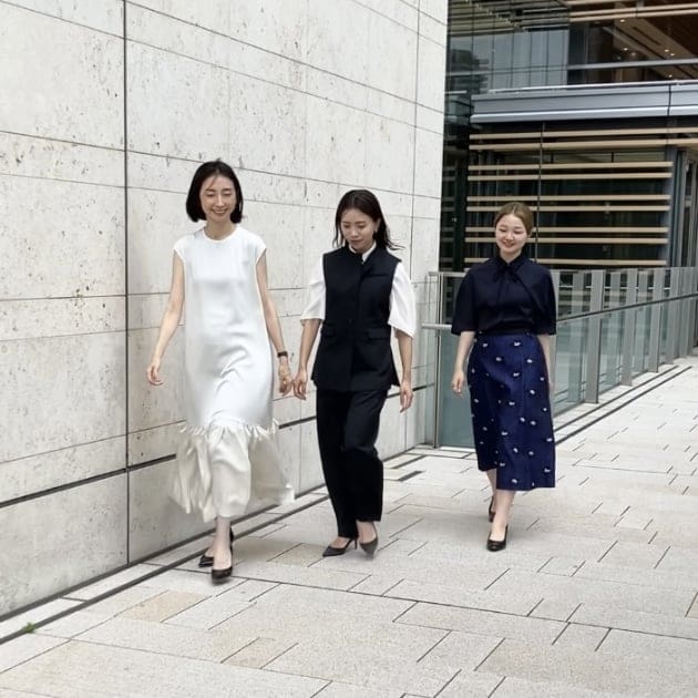 【美品】beams F好き必見　アトリエベルン　ハンドメイドタイ　ネイビー無地 BEAMS F（881207） スタイリング・コーディネイト｜BEAMS