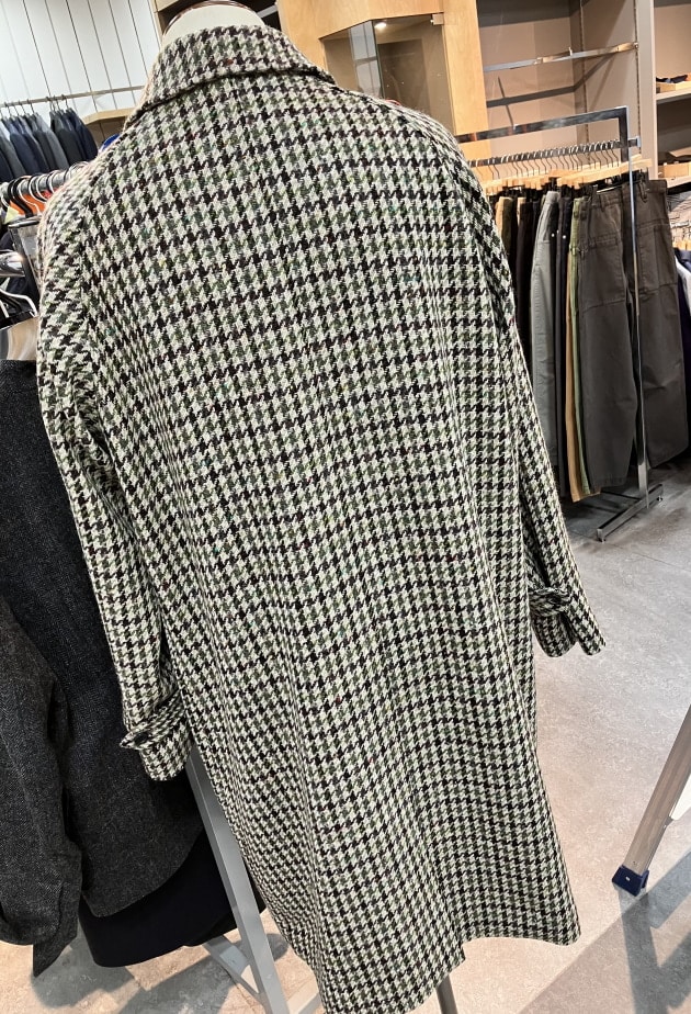 【ぽこてけ】beamsf ラグランコート38ガンクラブチェック あのラグランコート予約するのは貴方｜ビームス 銀座｜BEAMS