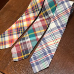夏を装う〜Madras Check Tie〜