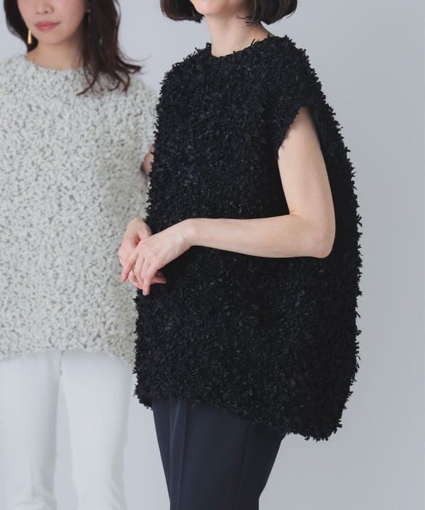BEAMS BEST 100 for WOMEN】カラミリボンブラウス｜ビームス