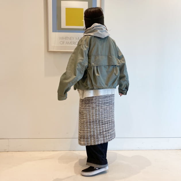 セール】シャンブレー ギャバ ショート フィッシング ジャケット