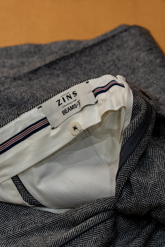 ヘリンボーンスラックス＜BERNARD ZINS＞｜ビームス ライフ 横浜｜BEAMS