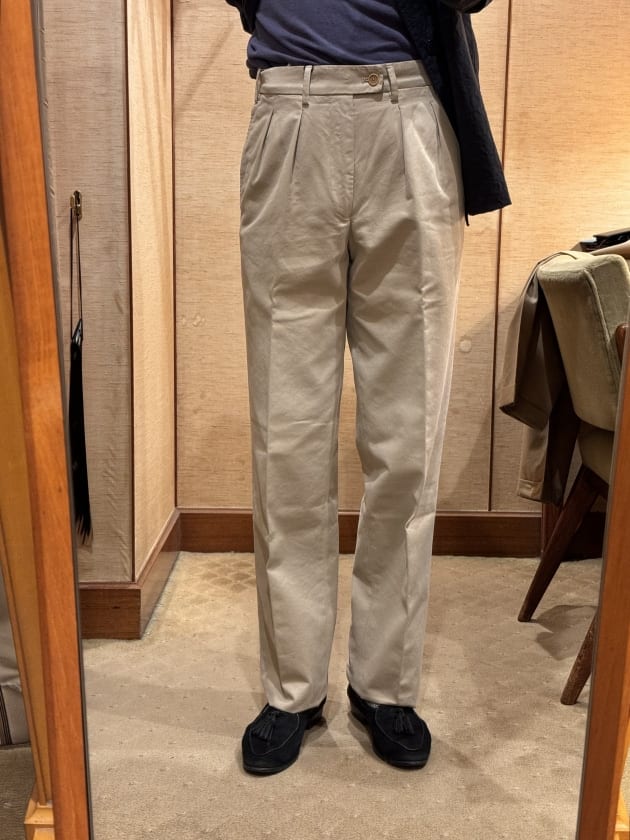 コットンワイドスラックス＜Atelier ZINS＞｜ビームス ライフ